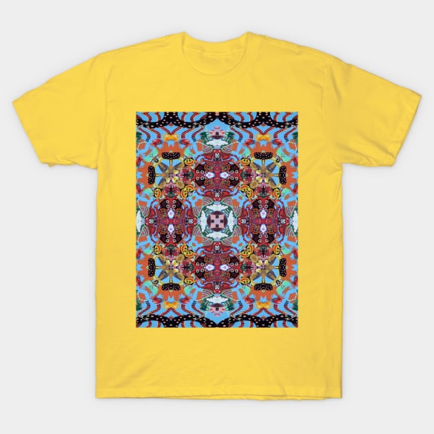 Modern Art Acid Bath | Don't Dream Kaleidoscope Mirror Fantasy | Surreal Pop Art Design By Tyler Tilley T-Shirt by Tiger Picasso